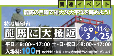 龍馬に大接近 龍馬に大接近