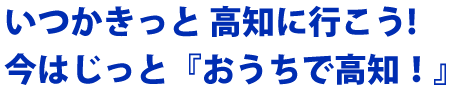 いつかきっと高知に行こう!